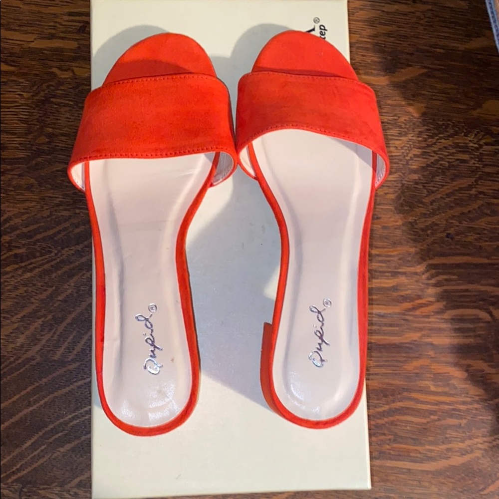 Red Sandals